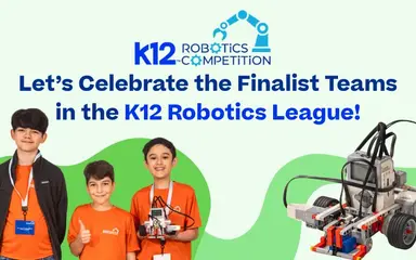المرحلة النهائية في دوري الروبوتات K12
