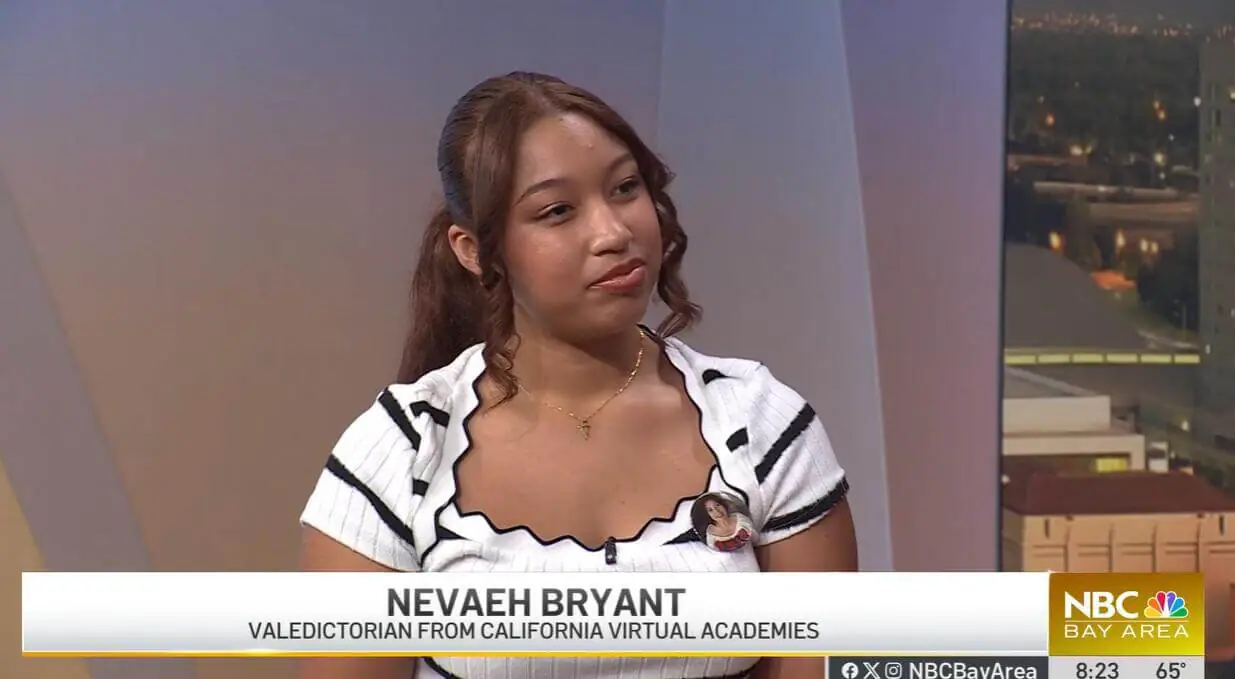 طالب في برنامج تلفزيوني